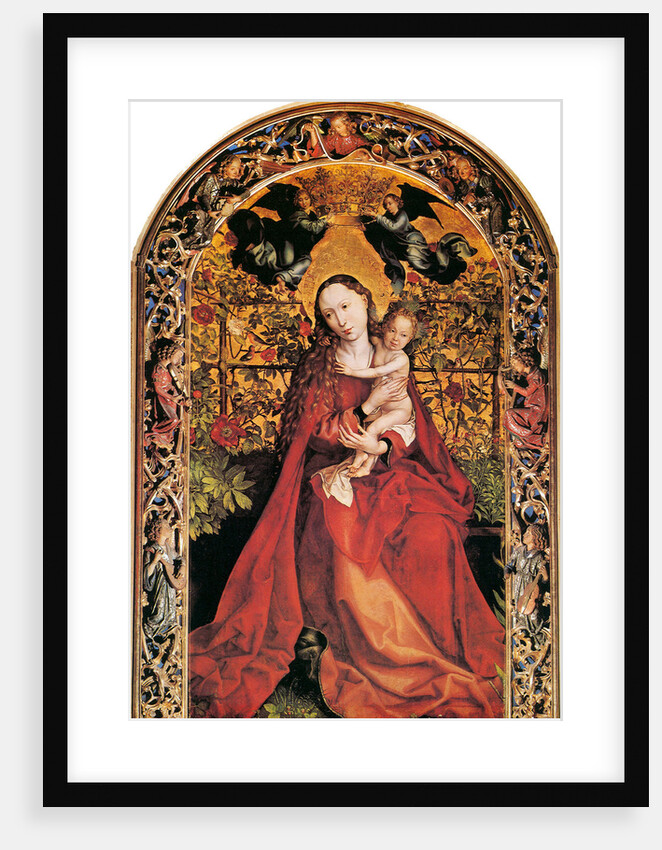 Madonna in Rose Garden, 1473 by Martin Schongauer