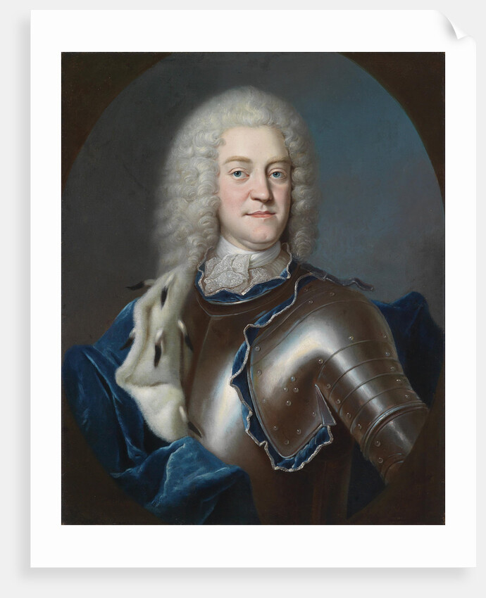 Portrait of Christian Ludwig II, Duke of Mecklenburg, 1731-1732 by Georg Weissmann