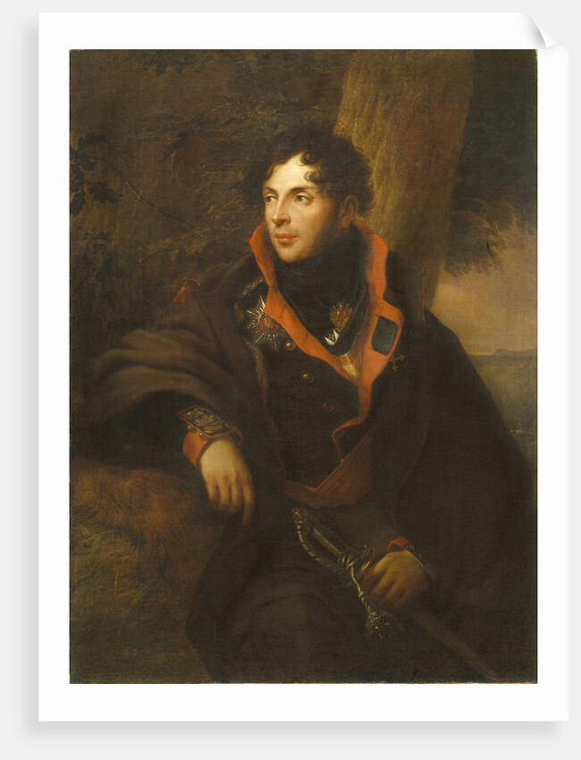 Portrait of Count Nikolay Mikhailovich Kamensky, 1810 by Friedrich Georg Weitsch