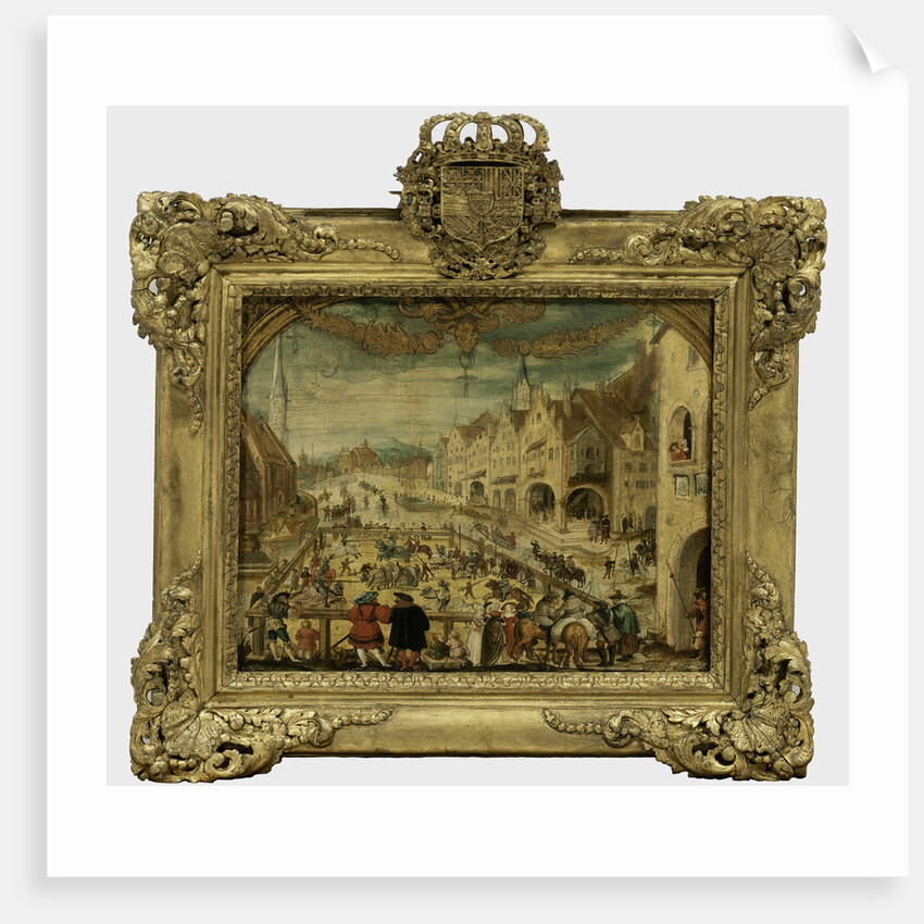 Labours of the Months. A tournament in Altstadt of Landshut, 1516-1525 by Hans von Wertinger