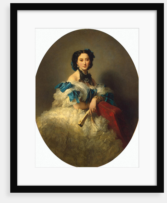 Portrait of Countess Varvara Musina-Pushkina, after 1857 by Franz Xavier Winterhalter