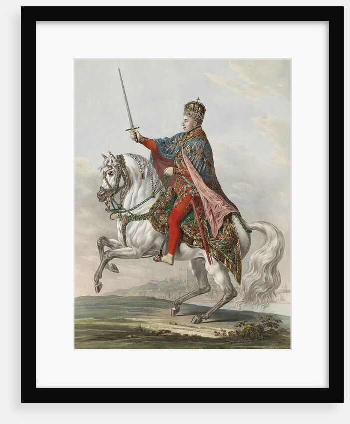 Emperor Ferdinand I of Austria as King of Hungary, 1830 by Franz Wolf