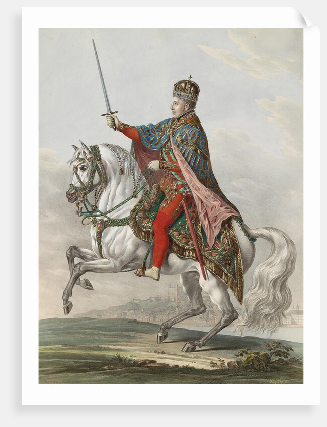 Emperor Ferdinand I of Austria as King of Hungary, 1830 by Franz Wolf