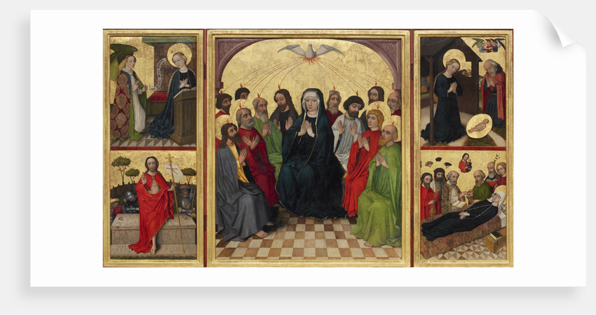 Retable of the Holy Spirit by Workshop of the Wolfgang Retable
