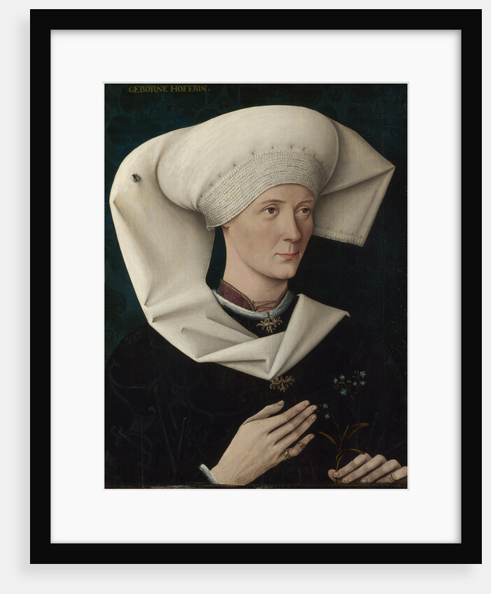 Portrait of a Woman of the Hofer Family, ca 1470 by Swabian master