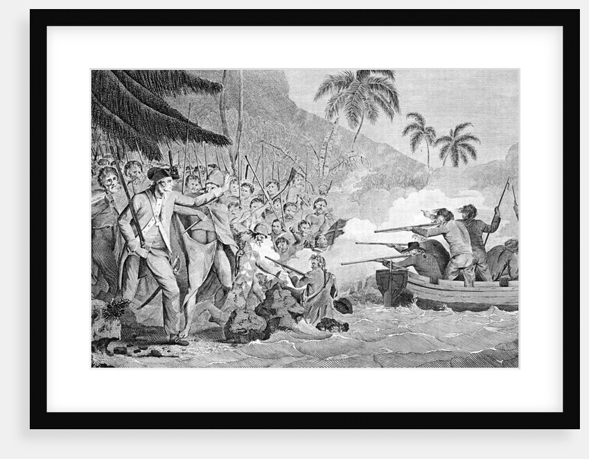 The Death of Captain James Cook on February 14, 1779, 1784 by Anonymous