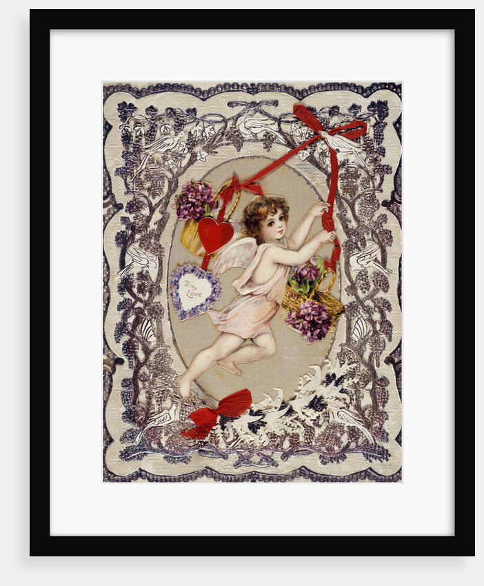 Valentines Day Card, 1860s-1870s by Anonymous