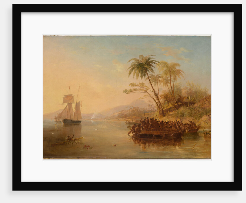 The rescue of William DOyly, 1841 by John Wilson Carmichael