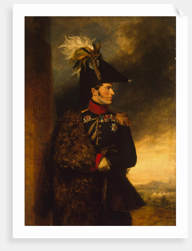 Prince Alexander Sergeyevich Menshikov, ca 1825 by George Dawe