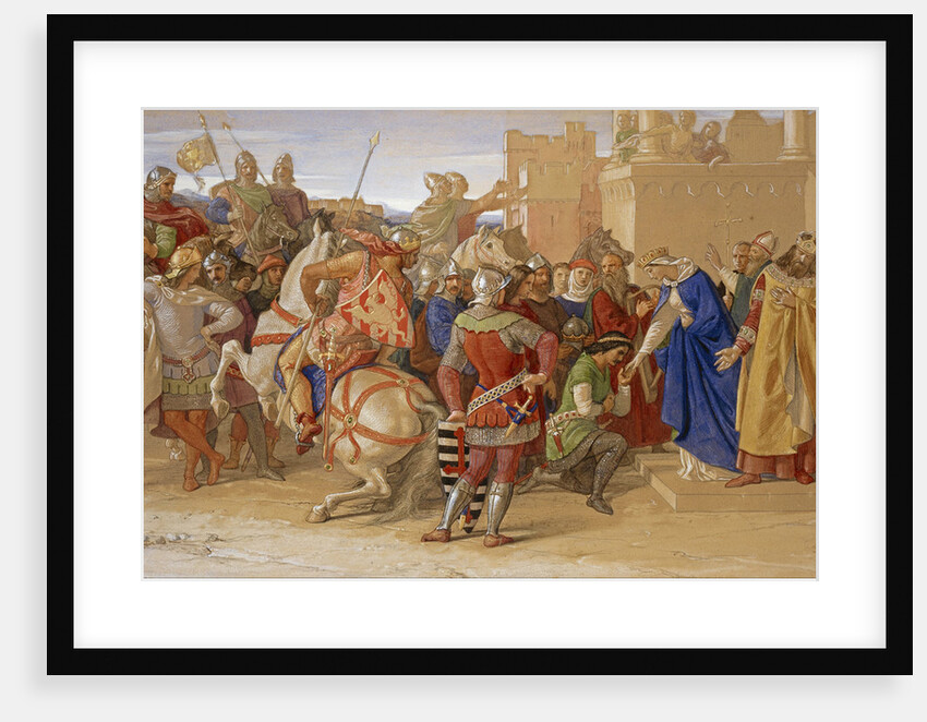 The Knights of the Round Table about to Depart in Quest of the Holy Grail, 1849 by William Dyce