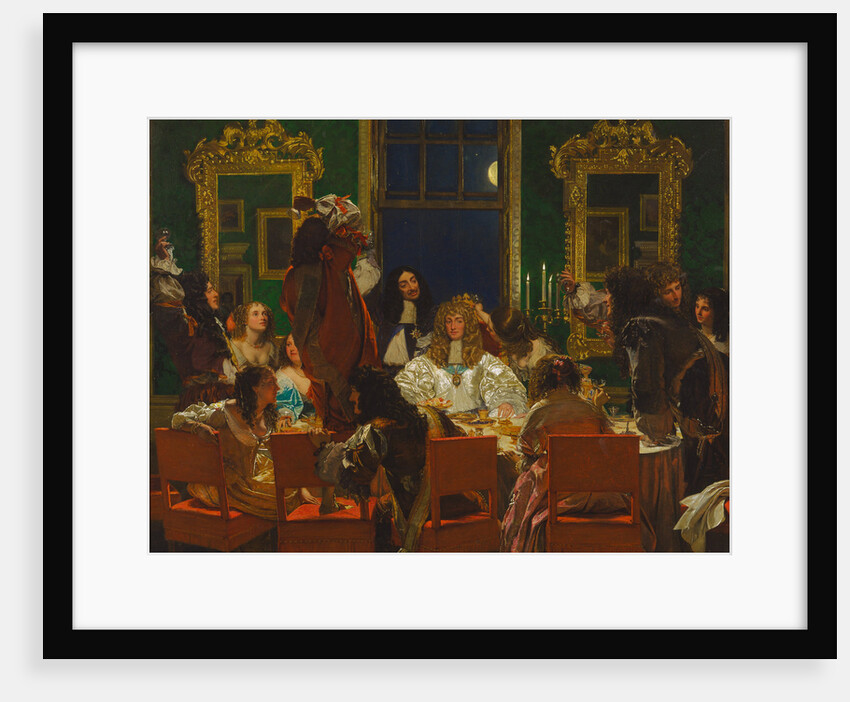 The Life of Buckingham, 1850s by Augustus Leopold Egg