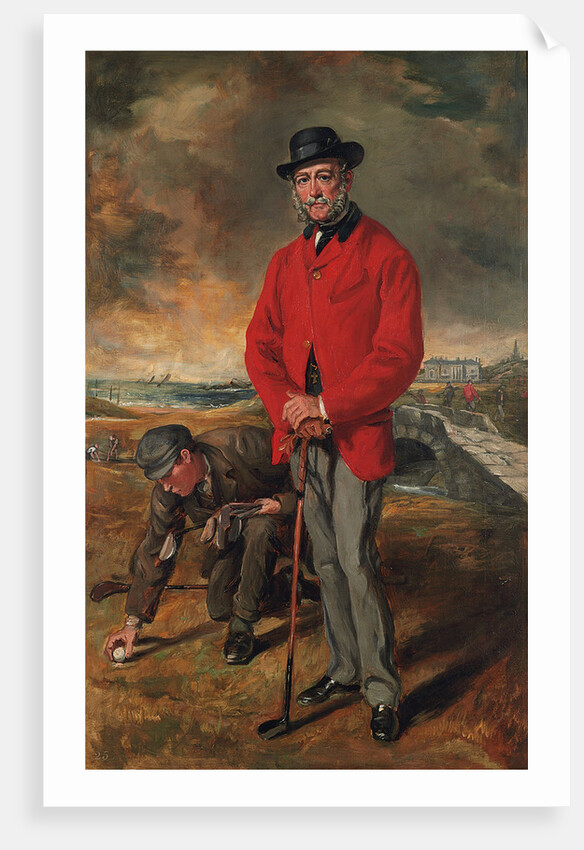 Portrait of John Whyte-Melville, of Bennochy and Strathkinness by Sir Francis Grant
