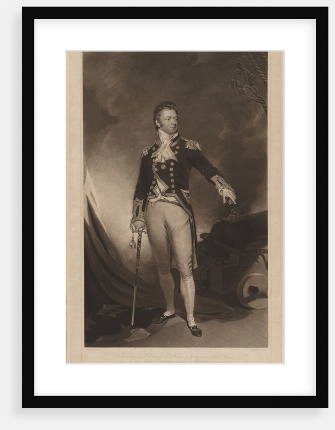 Sir Philip Bowes Vere Broke, 1816 by Samuel Lane