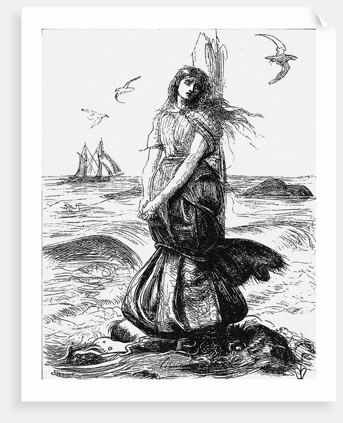 Margaret Wilson, 1862 by John Everett Millais