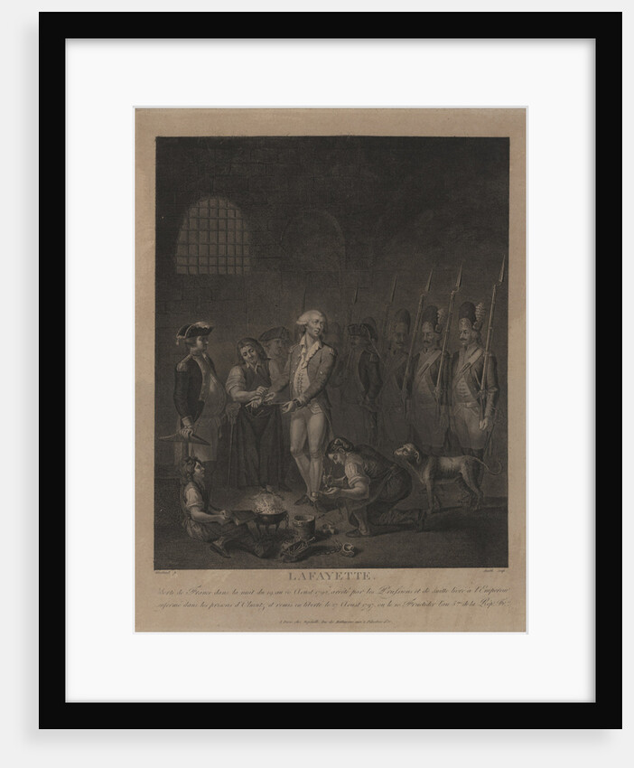 Lafayette in Prison at Olmütz by George Morland