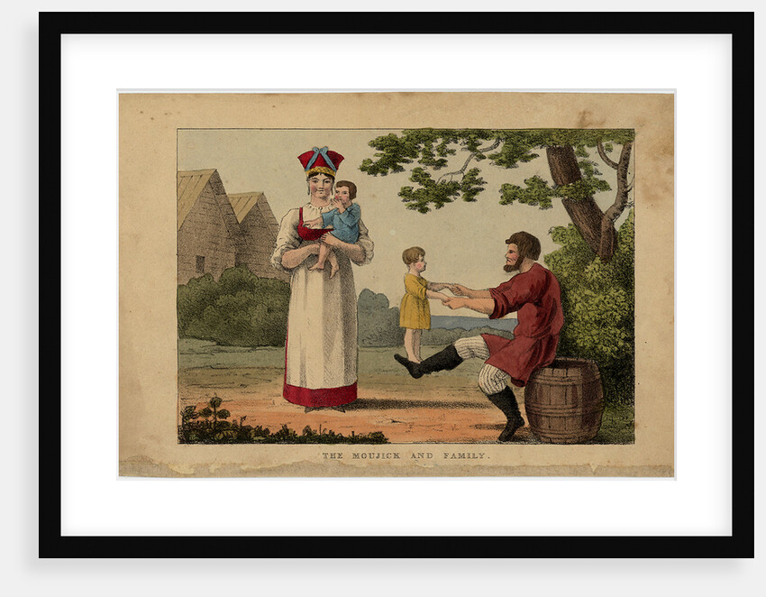 Russian Peasant Family, 1810s by Anonymous