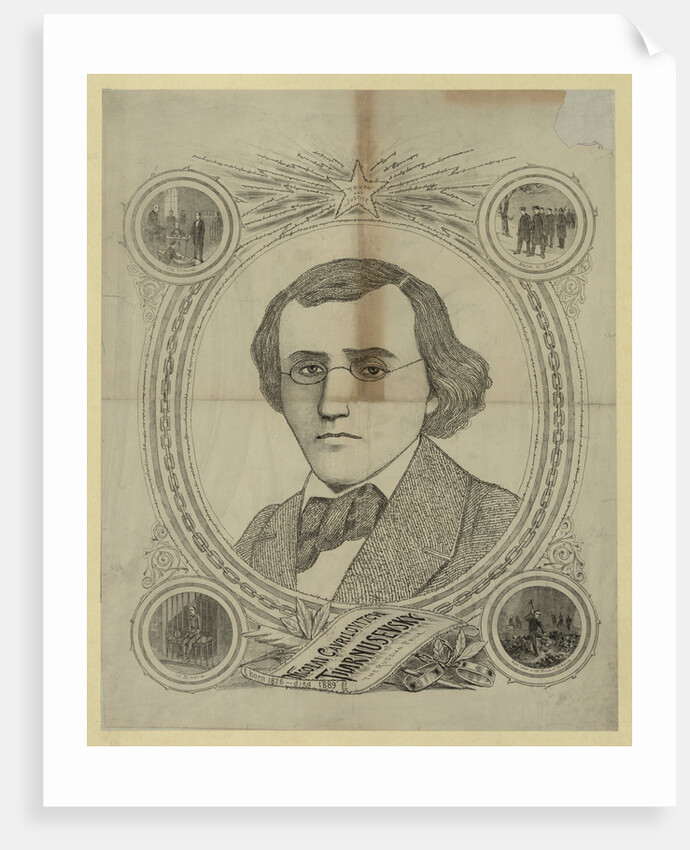 Portrait of the revolutionary democrat Nikolay Chernyshevsky, 1890s by Anonymous