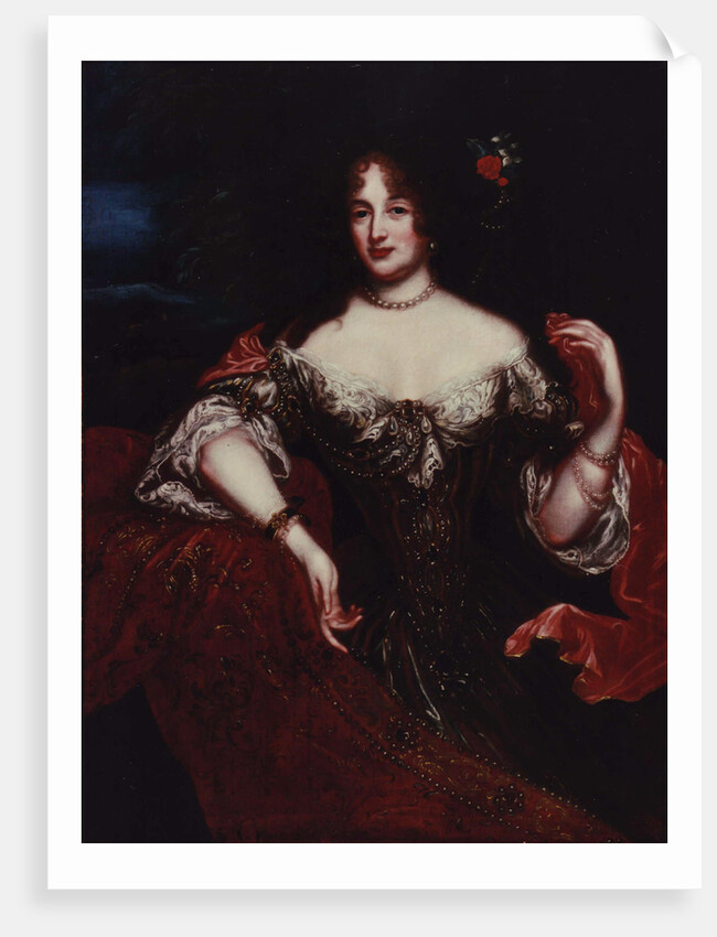 Portrait of Clara Elisabeth, Countess of Platen-Hallermund by Anonymous