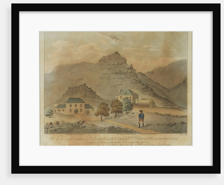 Napoleon Bonaparte on the island of Saint Helena, 1816 by Anonymous