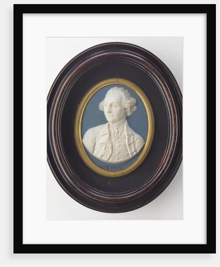 Captain James Cook (Wedgwood portrait medallion), ca 1776 by Anonymous