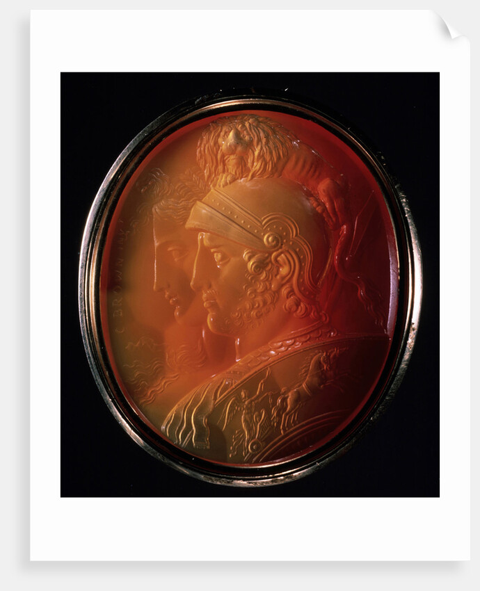 Cameo with Mars and Bellona, ca 1784 by Charles Brown