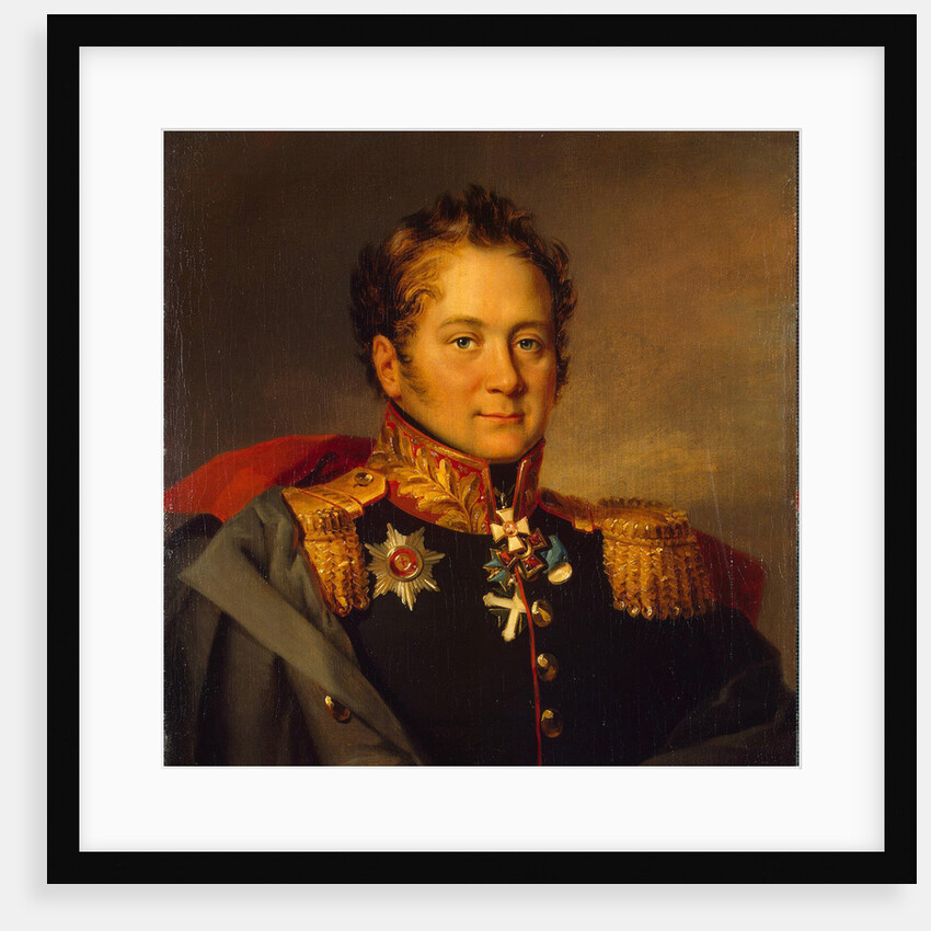 Portrait of General Alexander Alexandrovich Pisarev, before 1825 by George Dawe