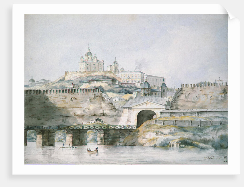 View of the City of Smolensk, 1787 by William Hadfield