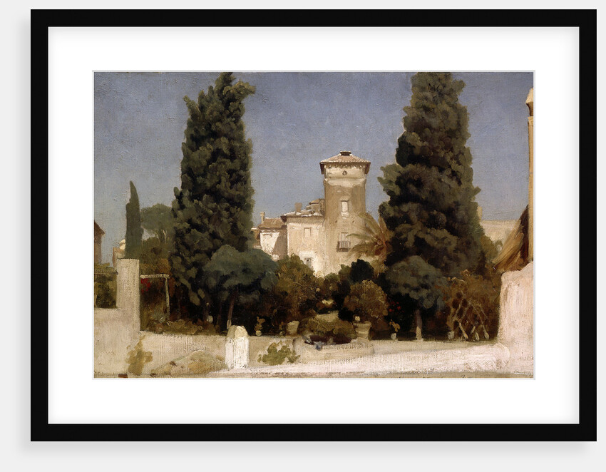 The Villa Malta, Rome, 1860s by Frederic Leighton