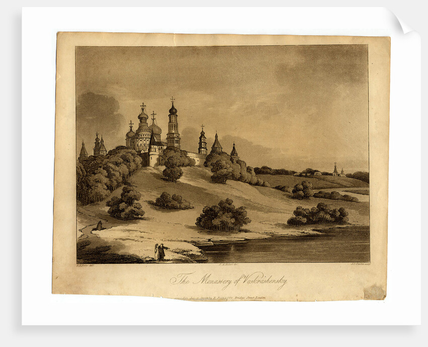 New Jerusalem Monastery, 1809 by Robert Carr Porter