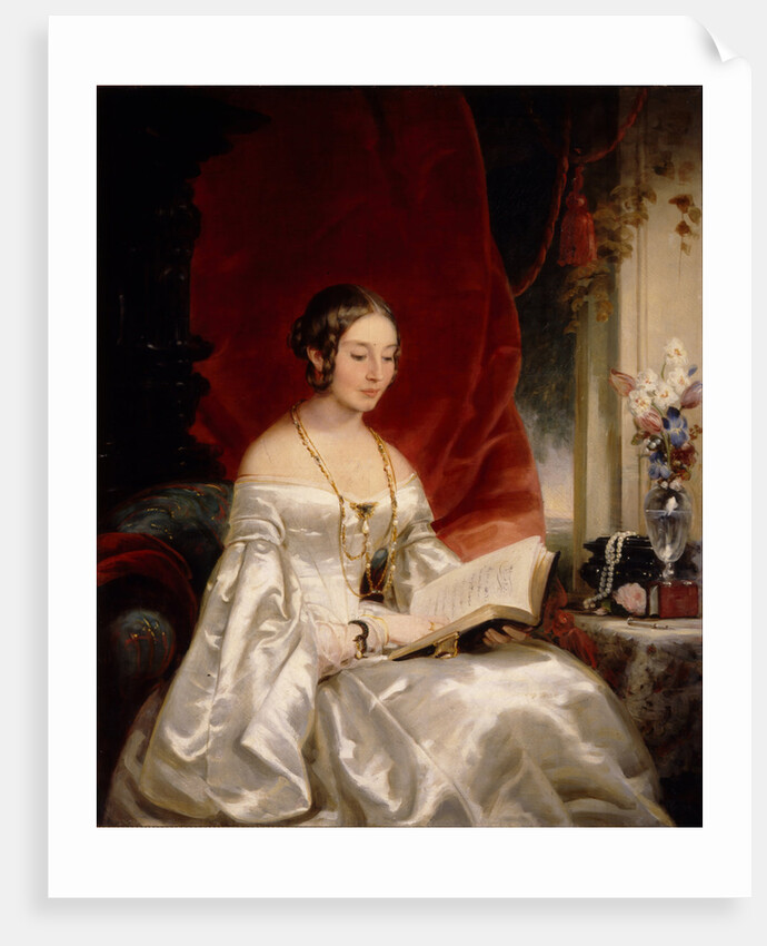 Portrait of Princess Maria Ivanovna Kochubey, née Baryatinskaya, 1840s by Christina Robertson