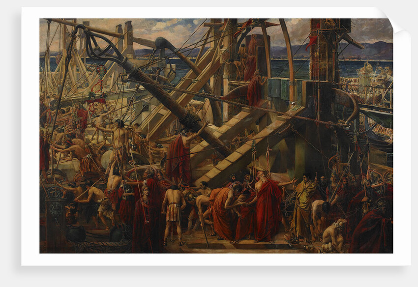 The Siege of Syracuse, 1895 by Thomas Ralph Spence