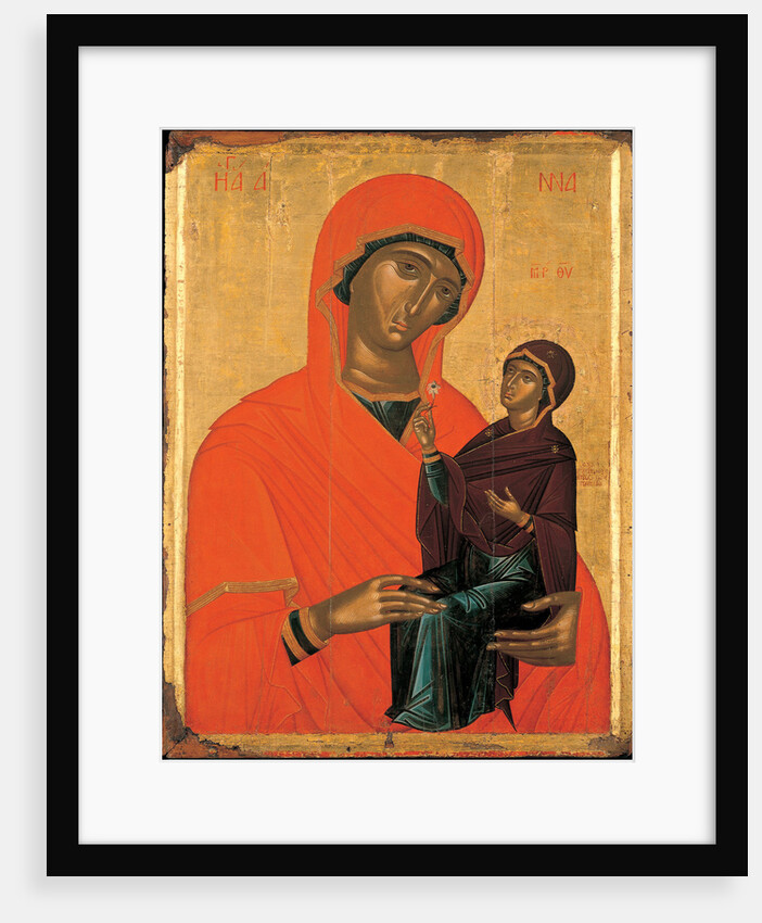 Saint Anne with the Virgin, ca 1440-1460 by Angelos Akotandos
