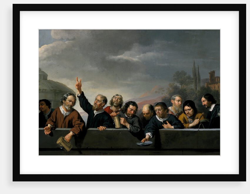 Portraits of the Inhabitants at Sint-Jobsgasthuis in Utrecht, 1630-1635 by Jan van Bijlert