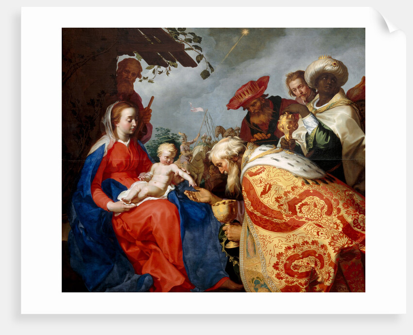 The Adoration of the Magi by Abraham Bloemaert