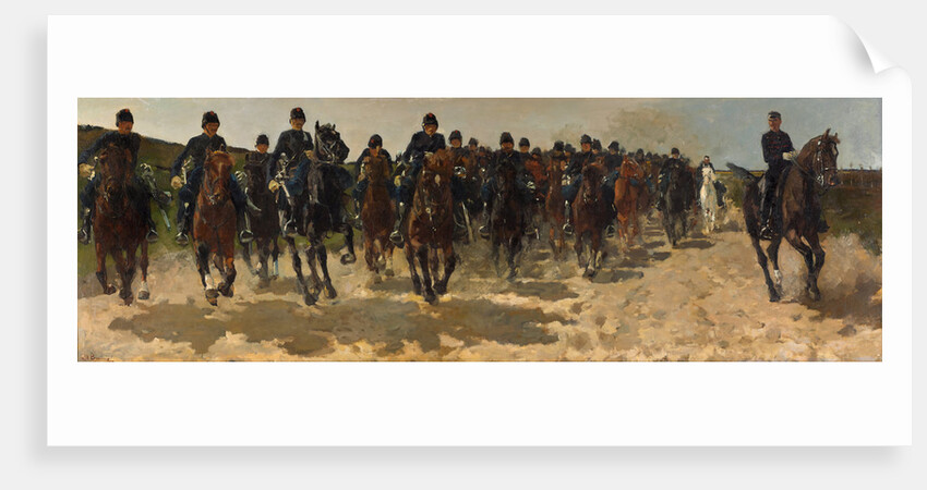 Cavalry, 1883-1888 by George Hendrik Breitner