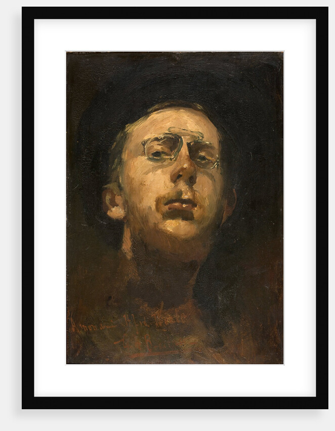 Self-portrait with Pince-nez, c. 1882 by George Hendrik Breitner