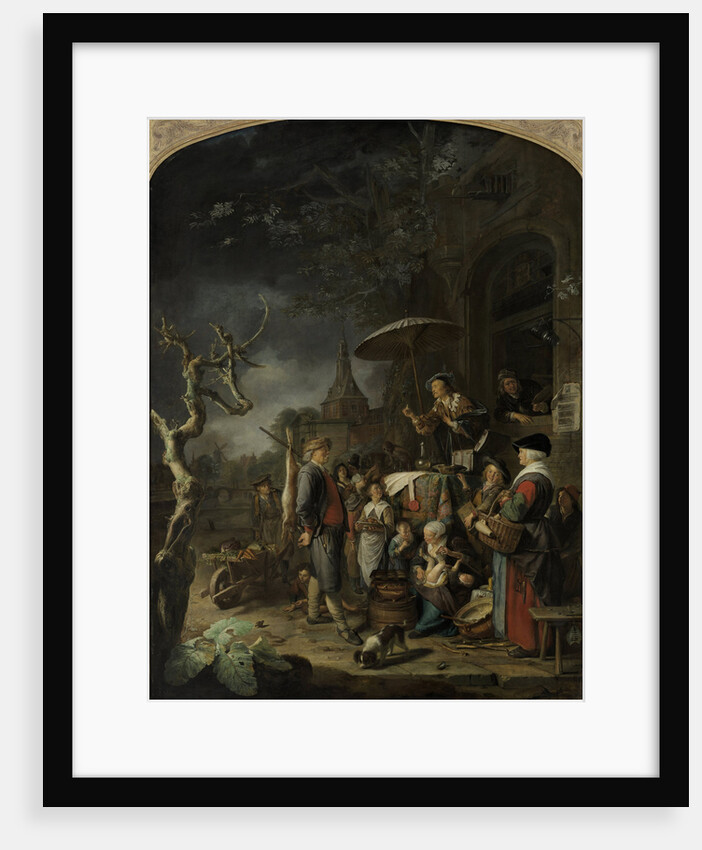 The Quack, 1652 by Gerard Dou