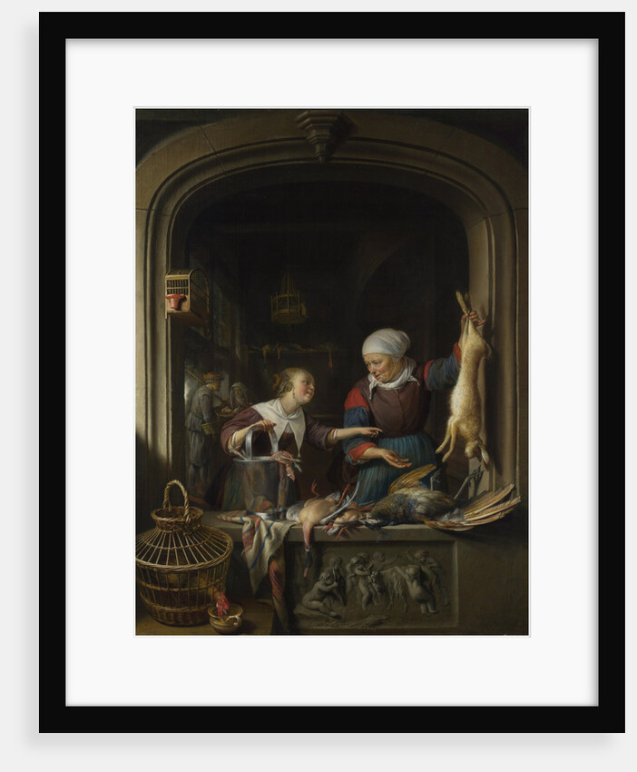 A Poulterers Shop, c. 1670 by Gerard Dou