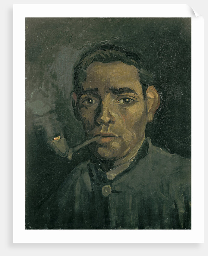 Head of a man, 1884-1885 by Vincent van Gogh