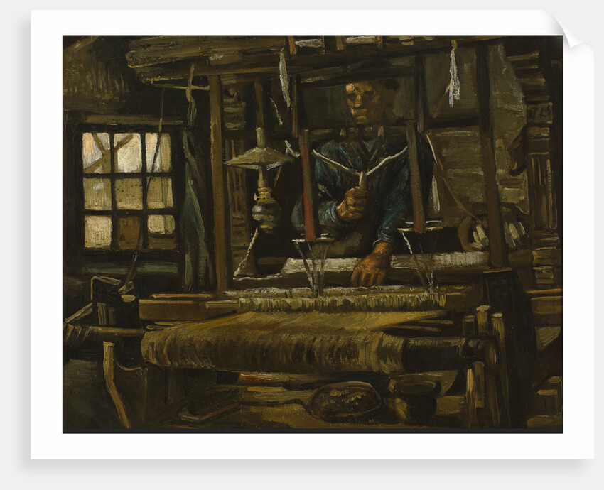 A Weavers Cottage, 1884 by Vincent van Gogh