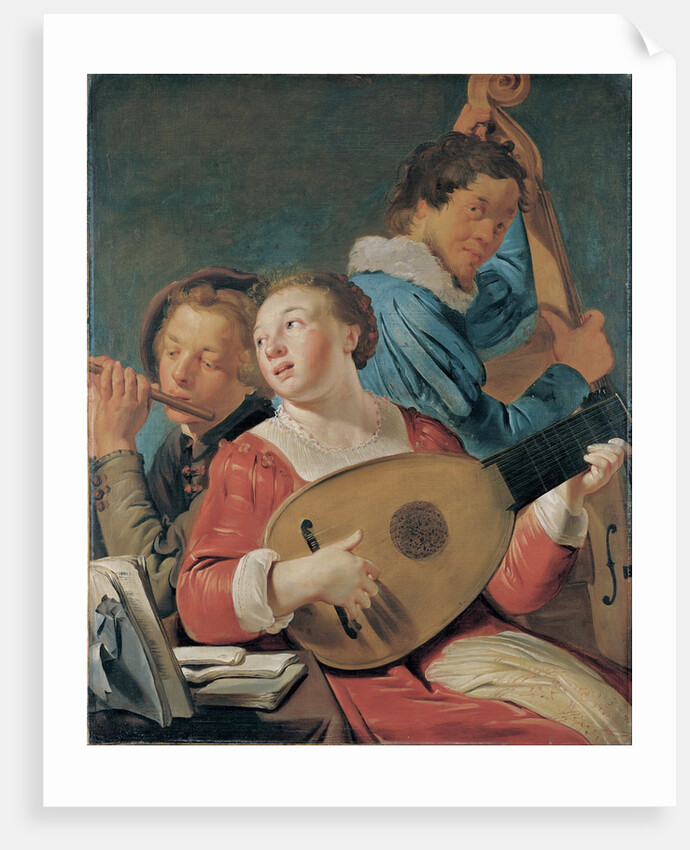 Musicians, c.1623 by Pieter Fransz de Grebber