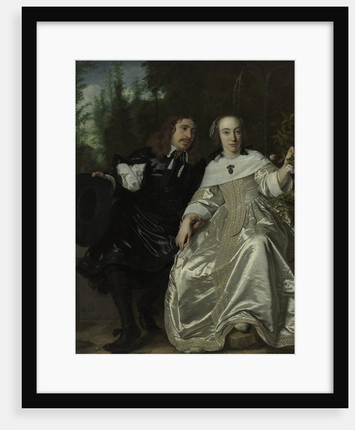 Abraham del Court and his wife Maria de Kaersgieter, 1654 by Bartholomeus van der Helst