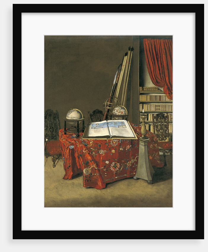 Corner of a Library, 1711 by Jan Heyden van der