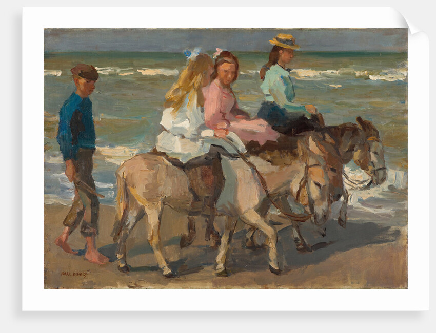 Donkey riding, 1898-1901 by Isaac Israëls