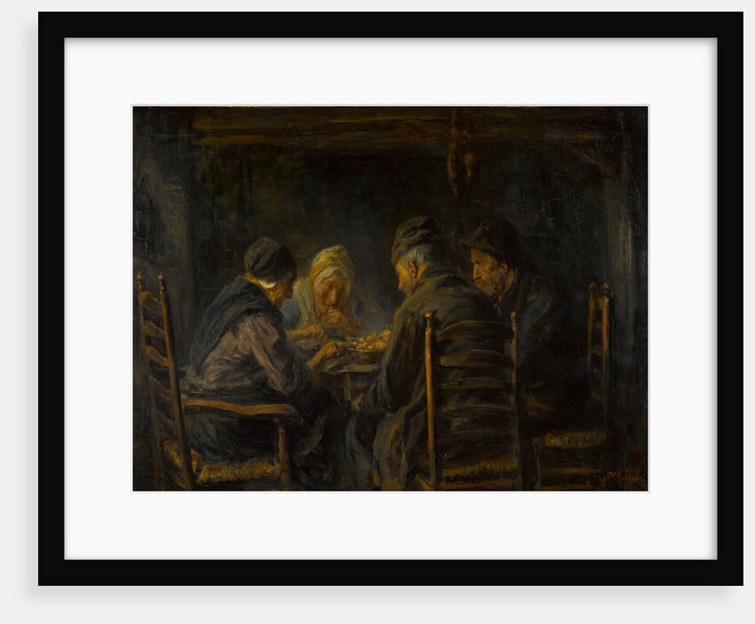 Potato eaters, c. 1902 by Jozef Israëls