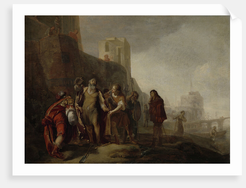 The Legates of Alexander the Great Investing the Gardener Abdalonymus with the Insignia of the Kingship of Sidon, 1649 by Nicolaes Knüpfer