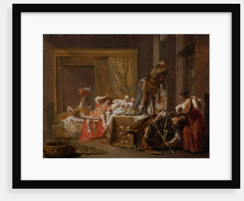Company in a Brothel (Messalina und Gaius Silius), 1655 by Nicolaes Knüpfer