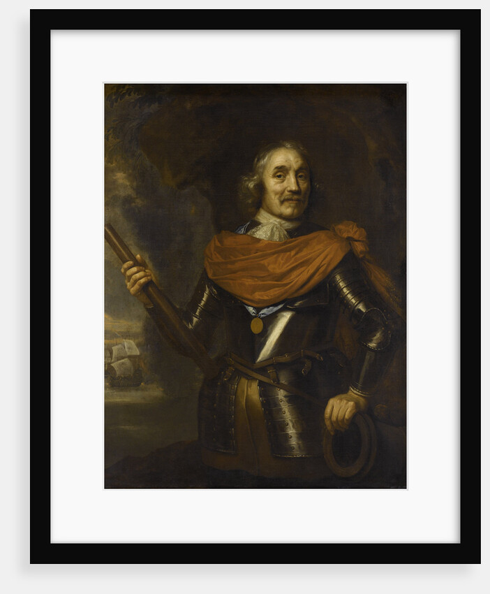 Maarten Harpertszoon Tromp, Dutch Admiral, 1653 by Jan Lievens