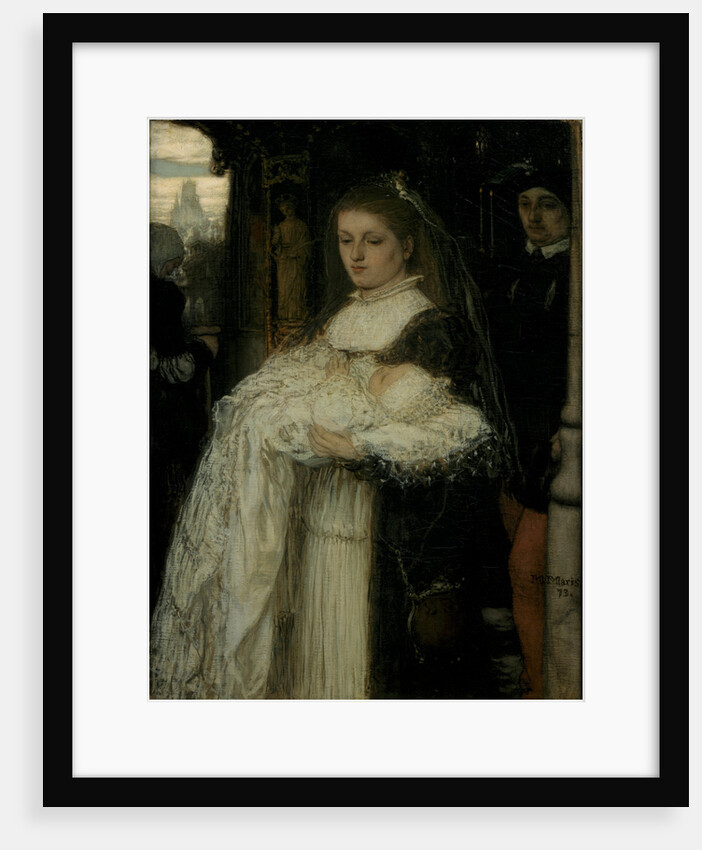 Christening Procession in Lausanne, 1873 by Matthijs Maris