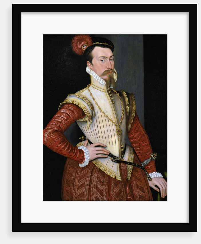 Robert Dudley, 1st Earl of Leicester (1532-1588) by Steven van der Meulen